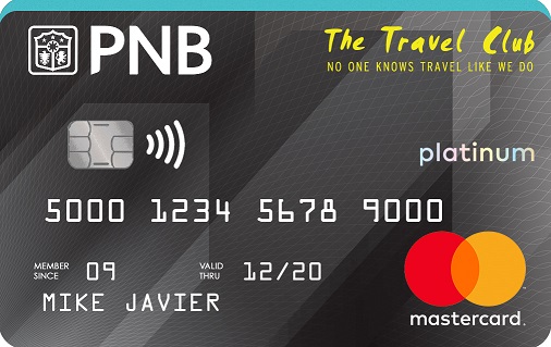 The Travel Club Platinum Mastercard!